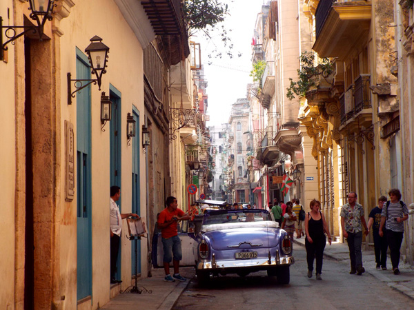 Old car in Havana Cuba with GeoEx