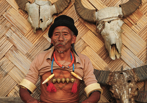Meet Konyak Naga elders with GeoEx