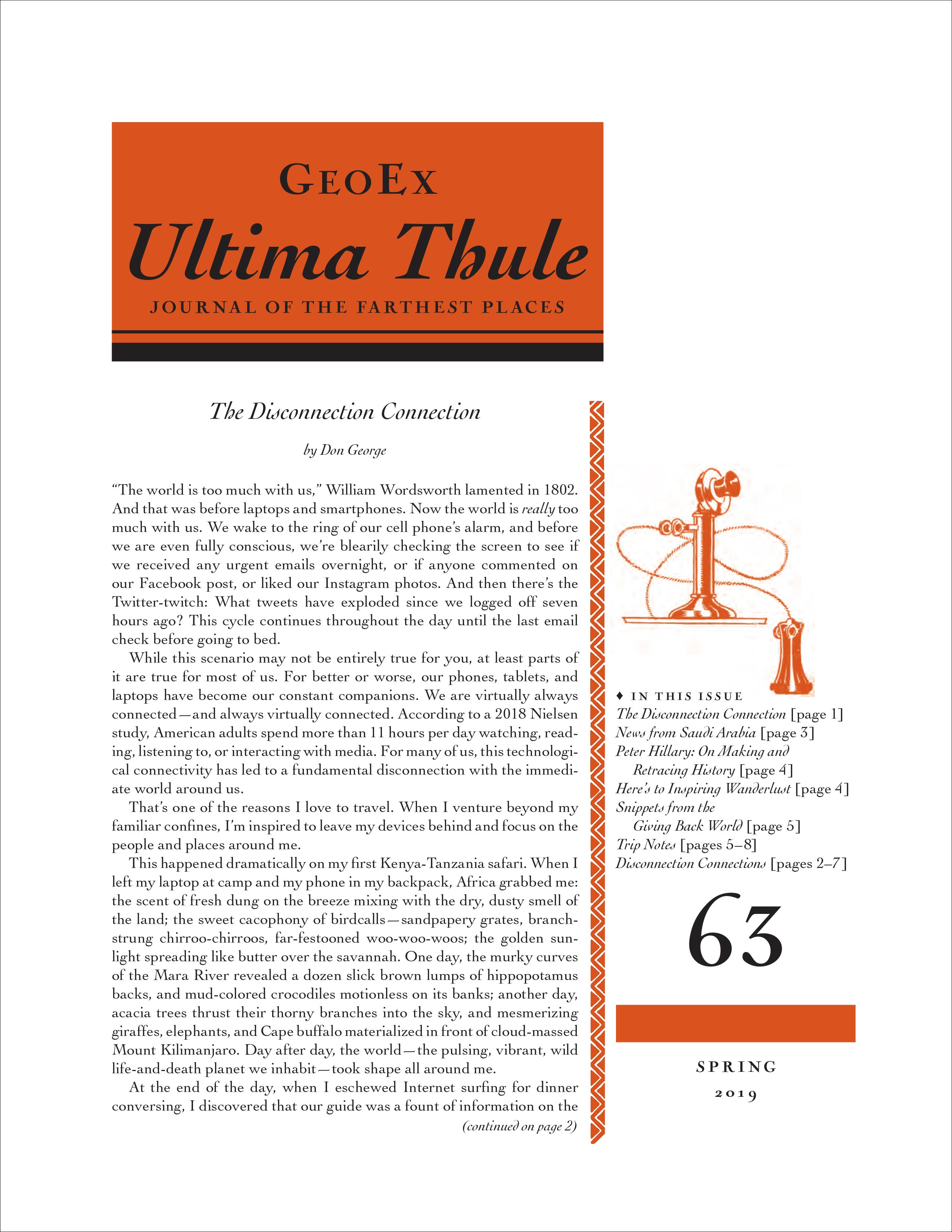 Ultima Thule Issue 63
