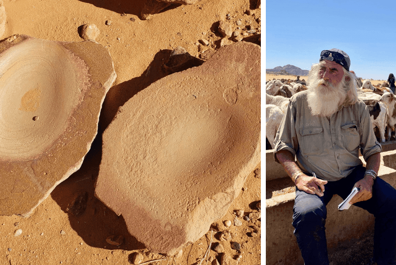 7 well 8 grinding stones