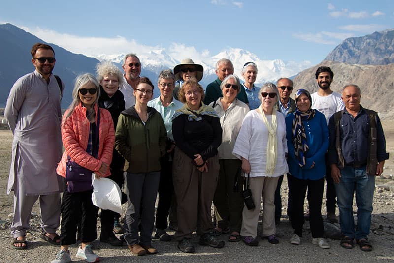 Group in front of Nanga Parbat
