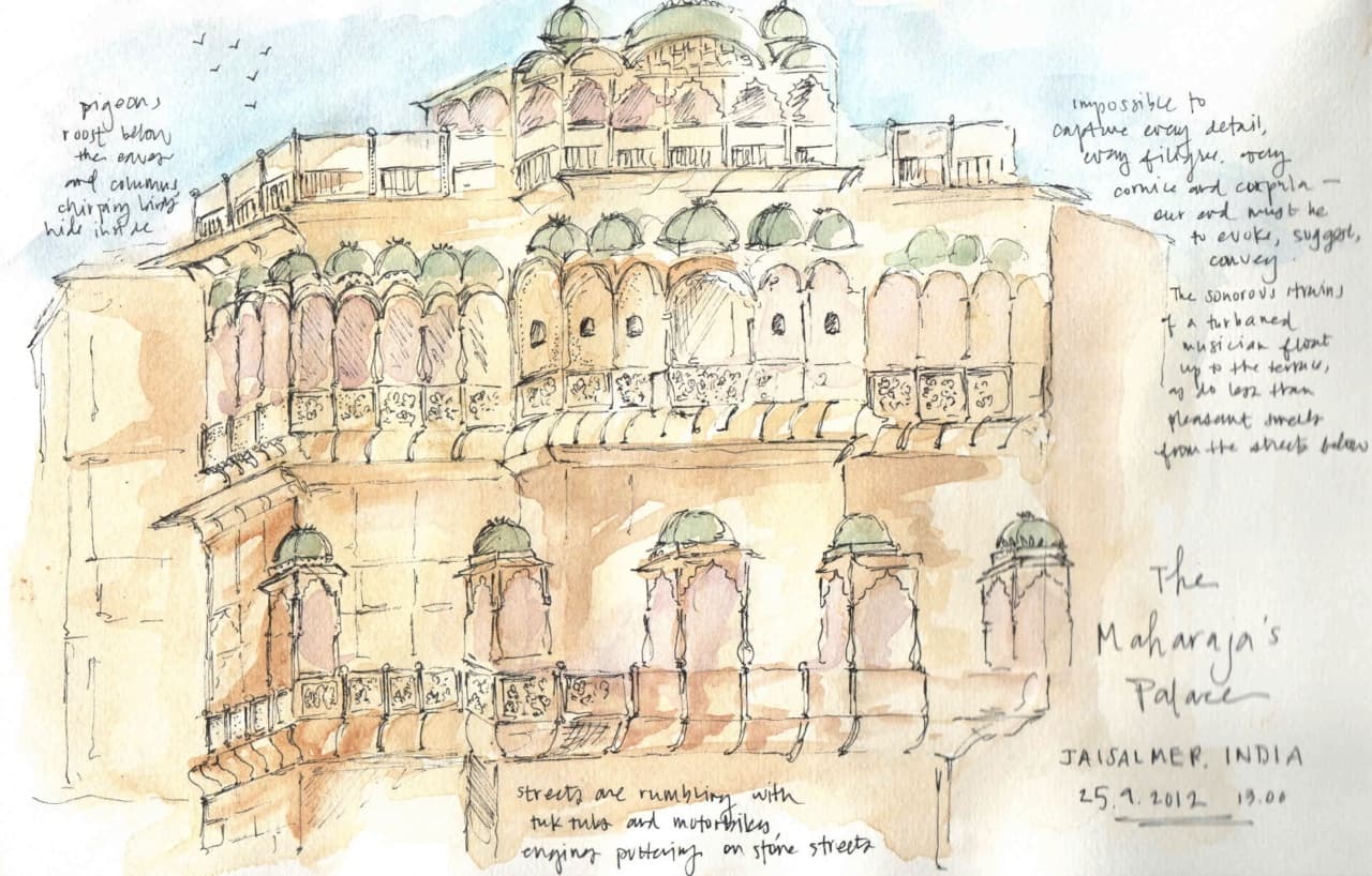 Jaisalmer sketch