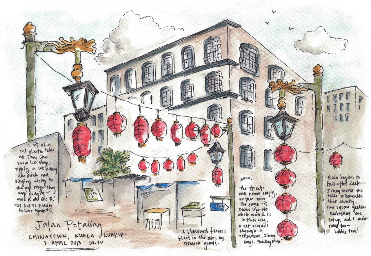 Kuala Lumpur sketch
