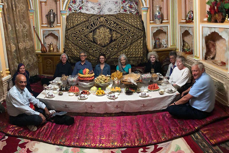 Local family dinner Kashgar