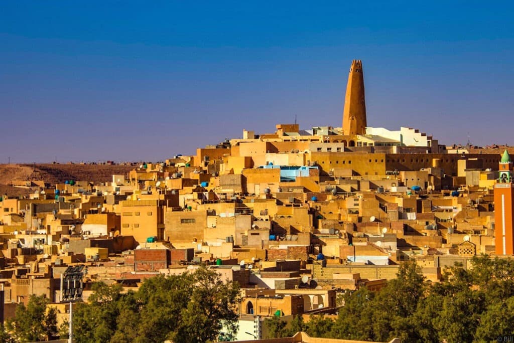 algeria ghardaia town sunrise 1024x684