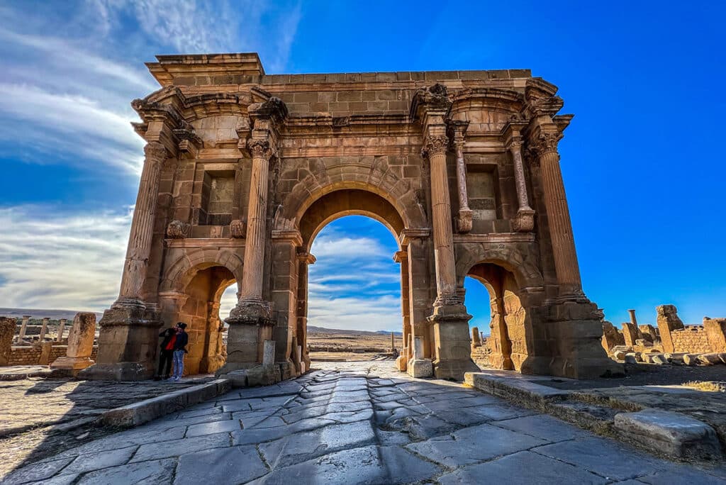 algeria timgad arch of trajan 1024x684