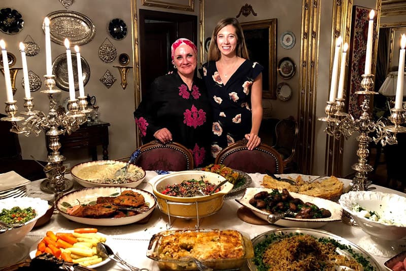 amazed by egypt cairo home dinner