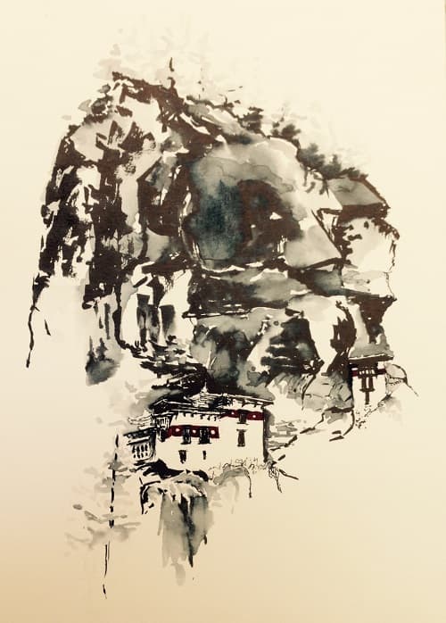 bhutan colin tigers nest