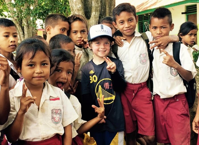 giving back sumba indonesia geoex