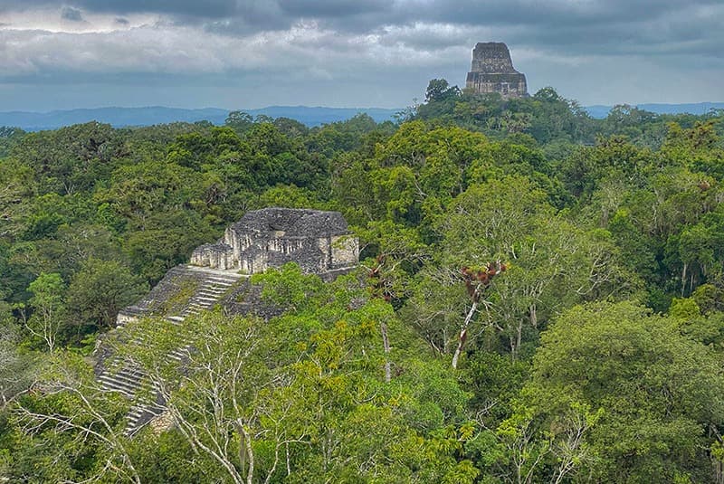 guatemala tikal temple 4
