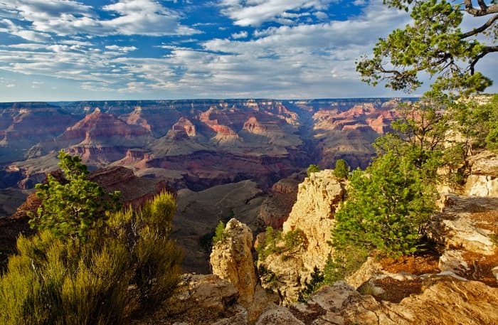 hiking into the grand canyon with geoex
