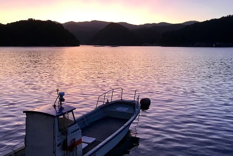 japan ine bay view from funaya