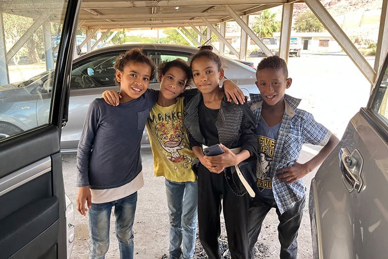 jordan dead sea wadi al hasa kids