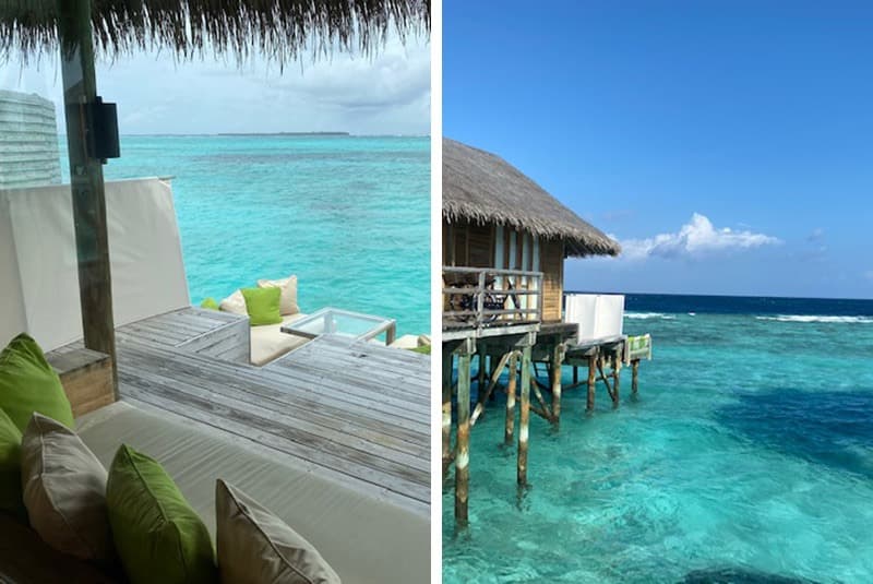 maldives over water villa six senses