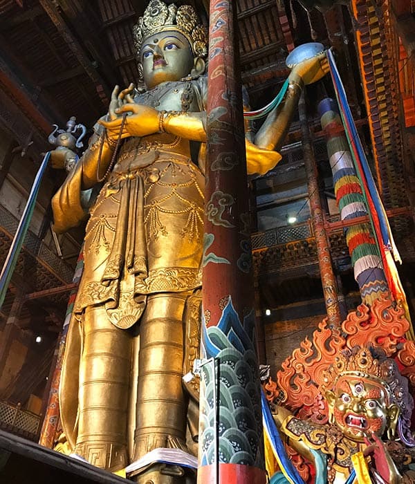 mongolia ulaanbaatar gandan monastery