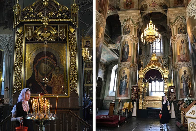 russia kazan cathedral interior