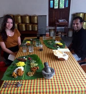 sara india banana leaves