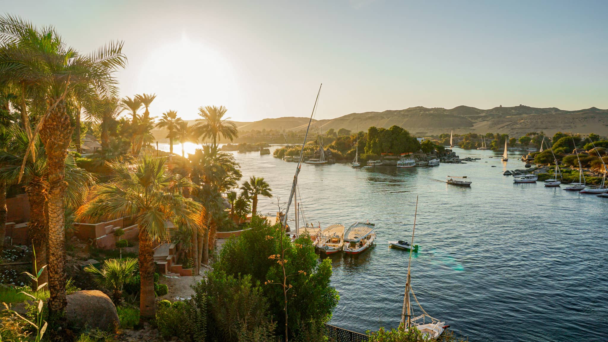 Nile river cruise, Egypt