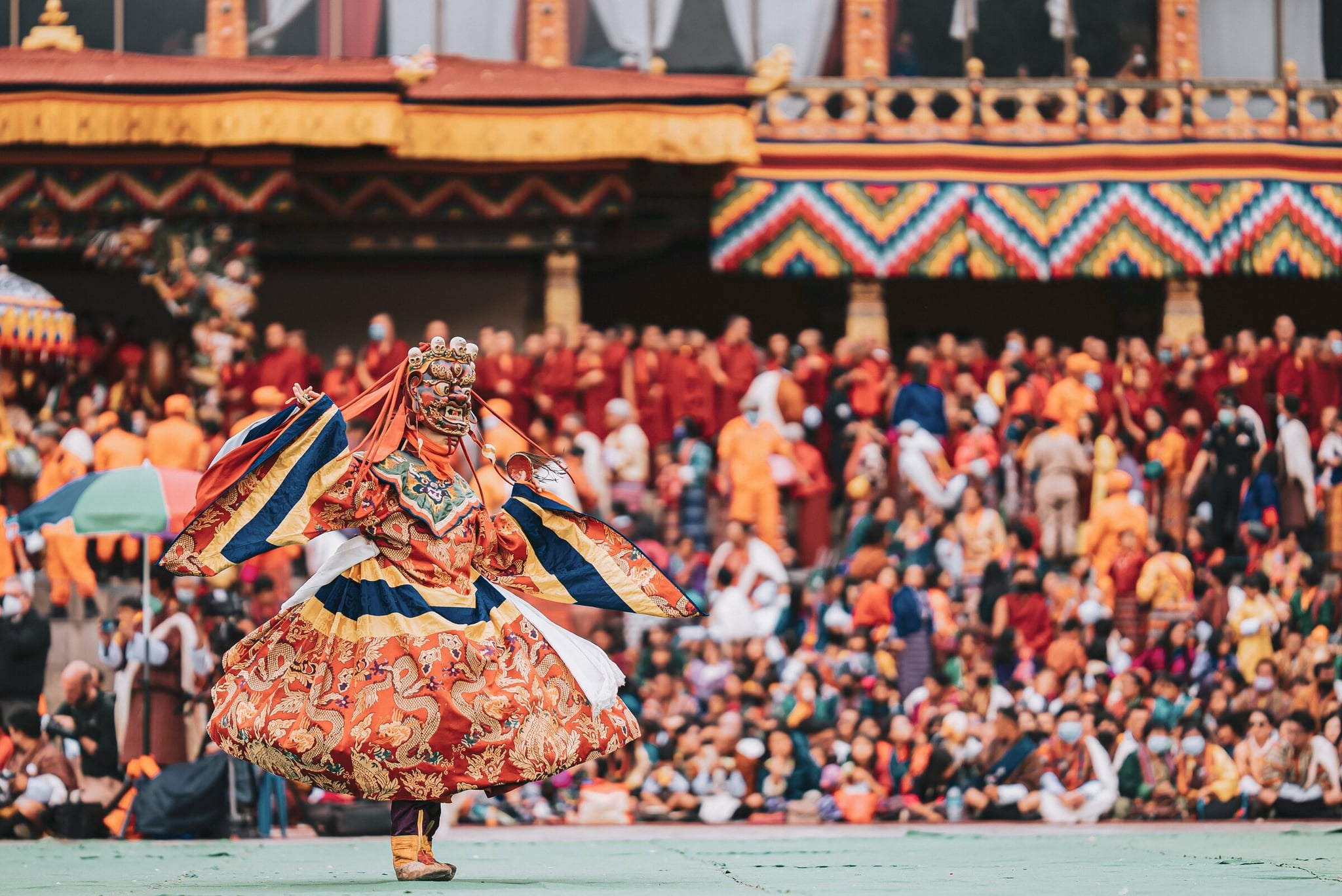 Dancers of the Bhutan Festival