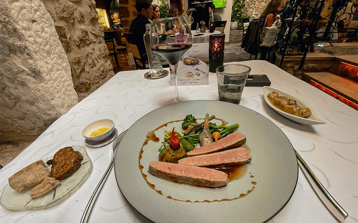 Michelin starred restaurant in Antibes, France