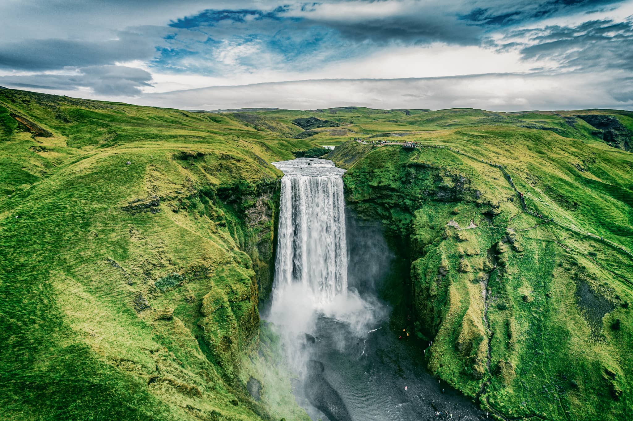 Skogafoss waterfall, Iceland