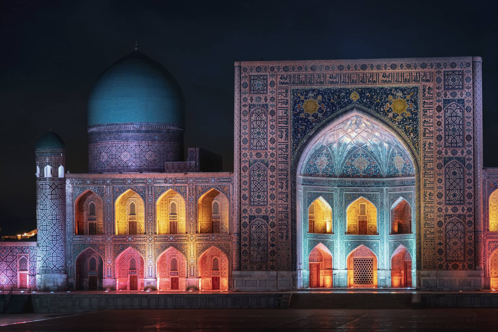 Caspian Odyssey gallery Gallery5 Registan Uzbekistan GeoExLuxuryTravel GettyImages 2177286568 Tunart