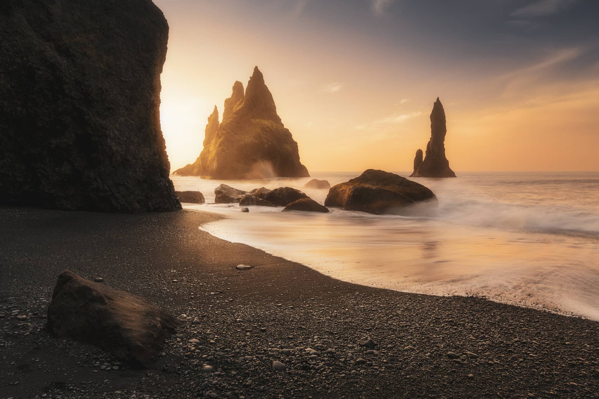 Iceland: Land of Awe gallery Gallery5 Reynisfjara Iceland GeoExLuxuryTravel Gallery GettyImages 2166131321 Petrealonut