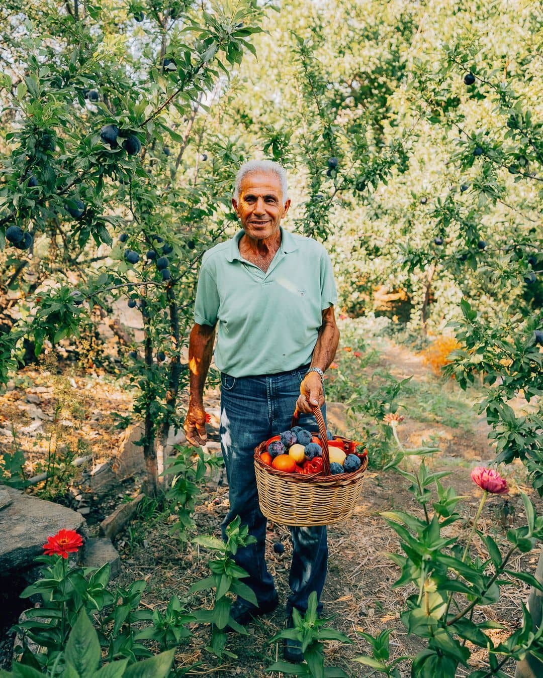 Local farmer, Naxos, Greece