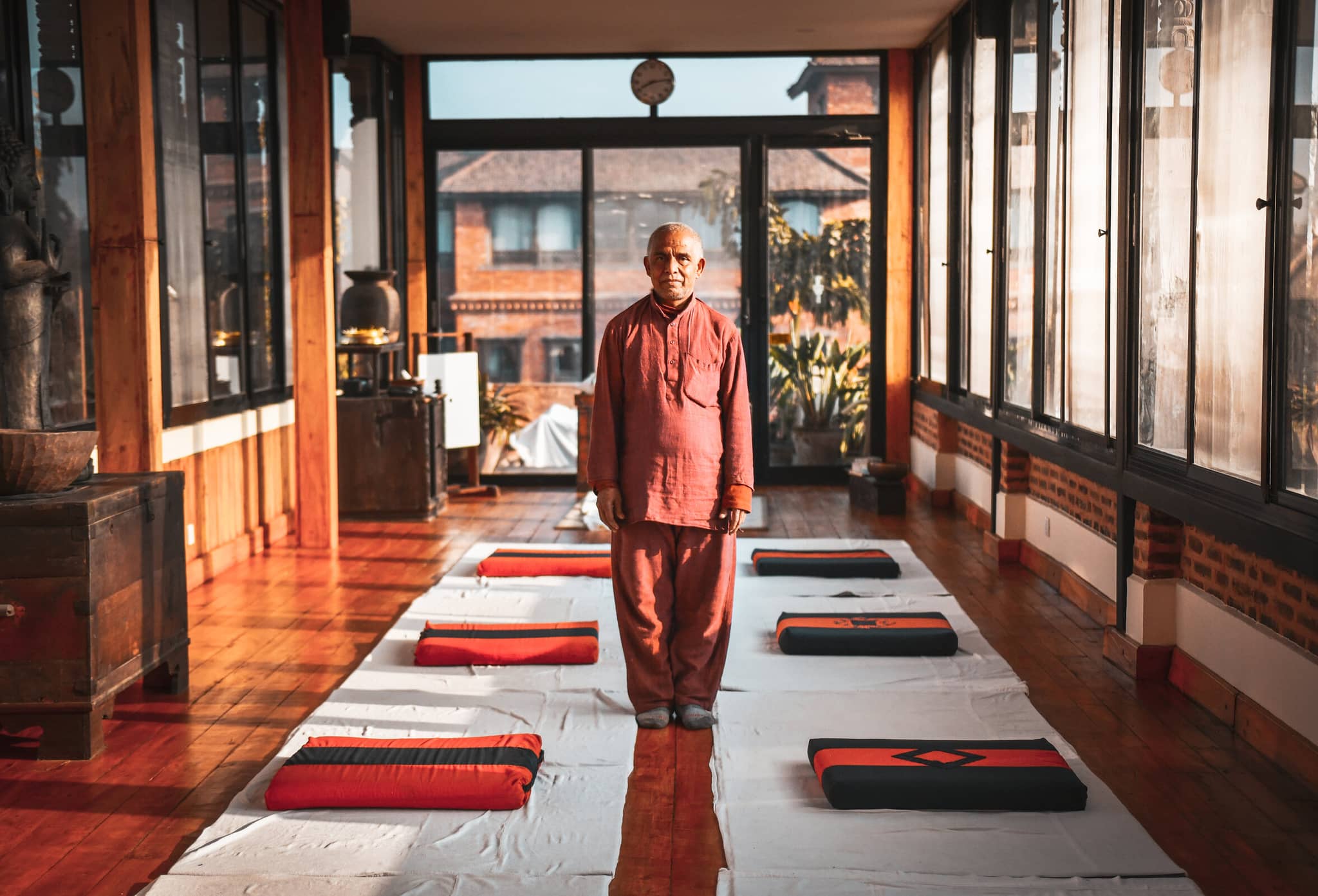 Nepal Revealed gallery Gellery Nepal Dwarika's Hotel Kathmandu yoga pavillion