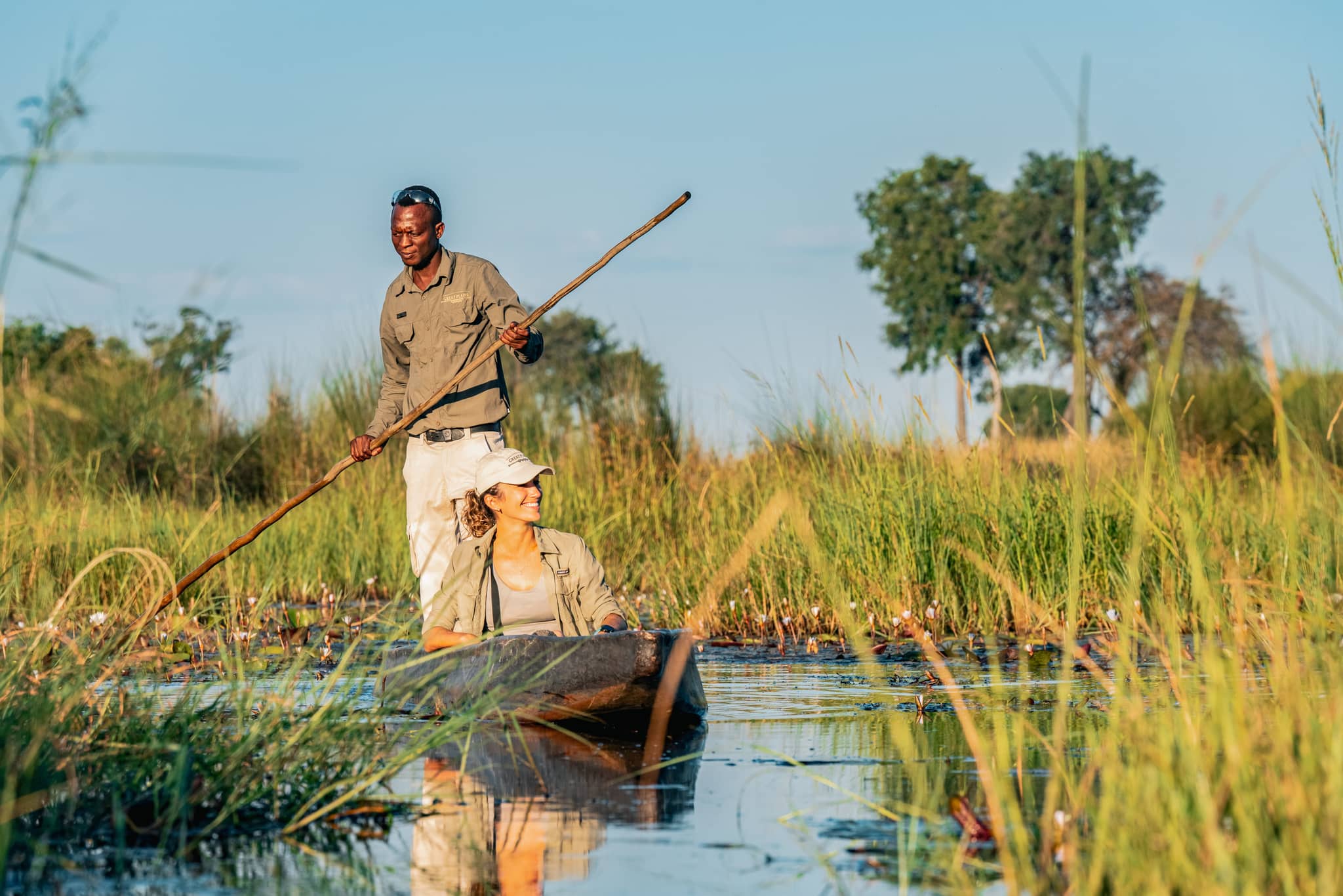 Botswana Mokoro at Duba Explorers Camp