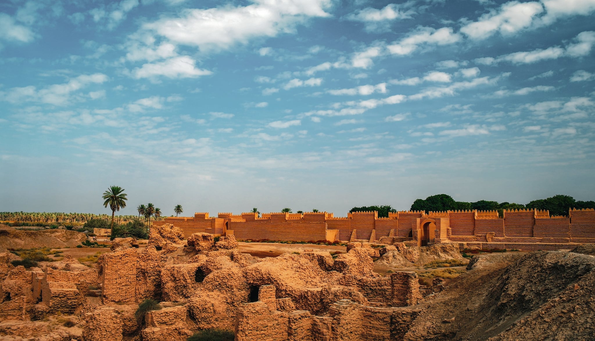 Babylon ruins, Iraq