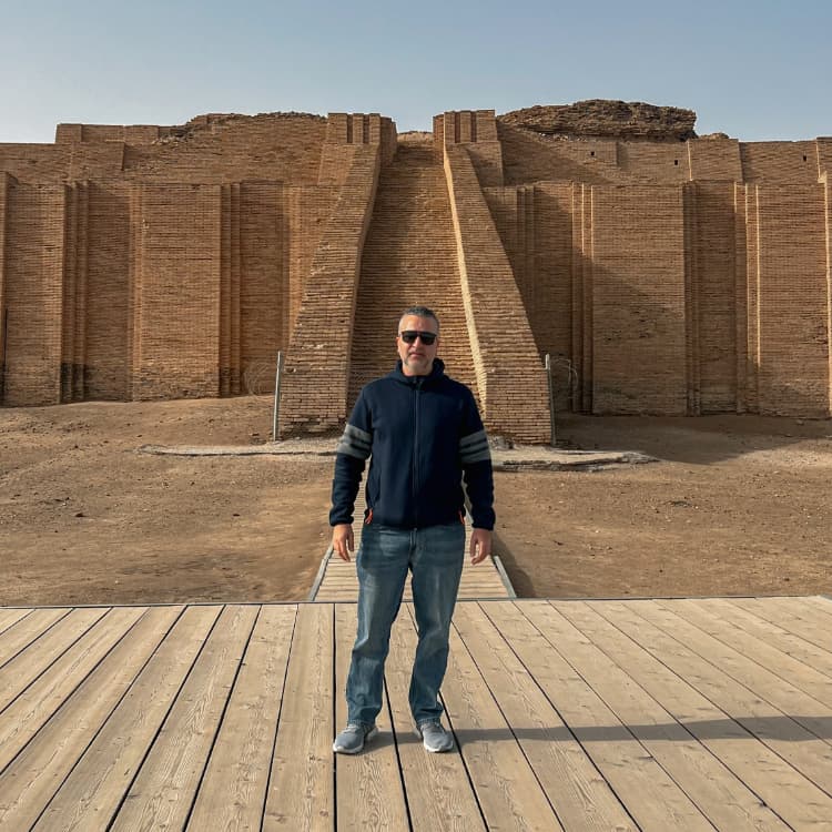 Issam Gharib in Iraq