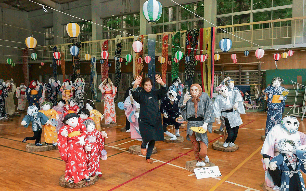 Scarecrow master, Shikoku, Japan
