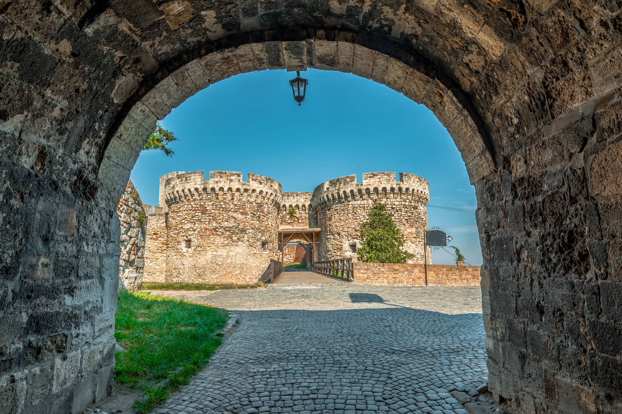 Kalemegdan fortress in Belgrade, Serbia