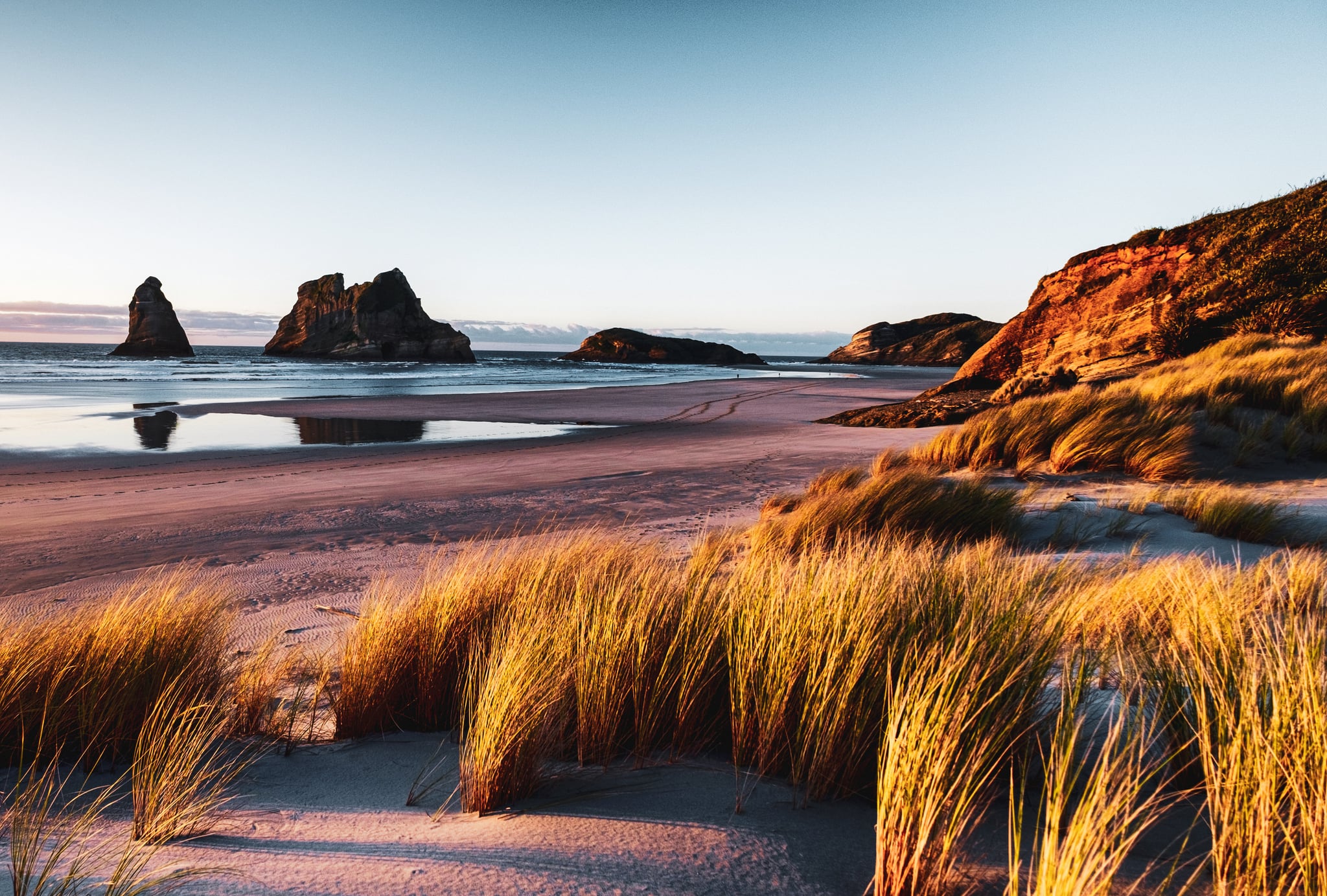 Wharariki Beach South Island New Zealand