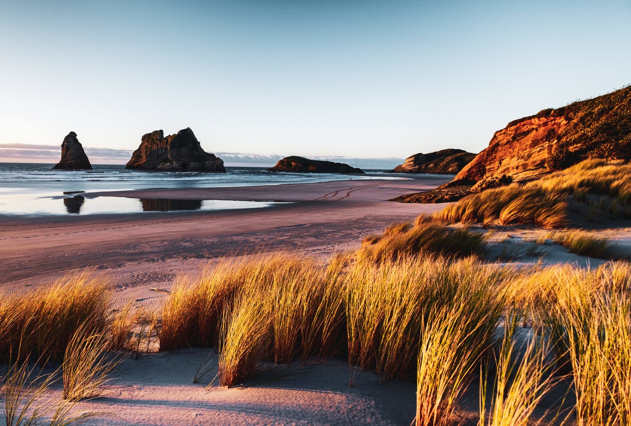 Wharariki Beach, South Island, New Zealand