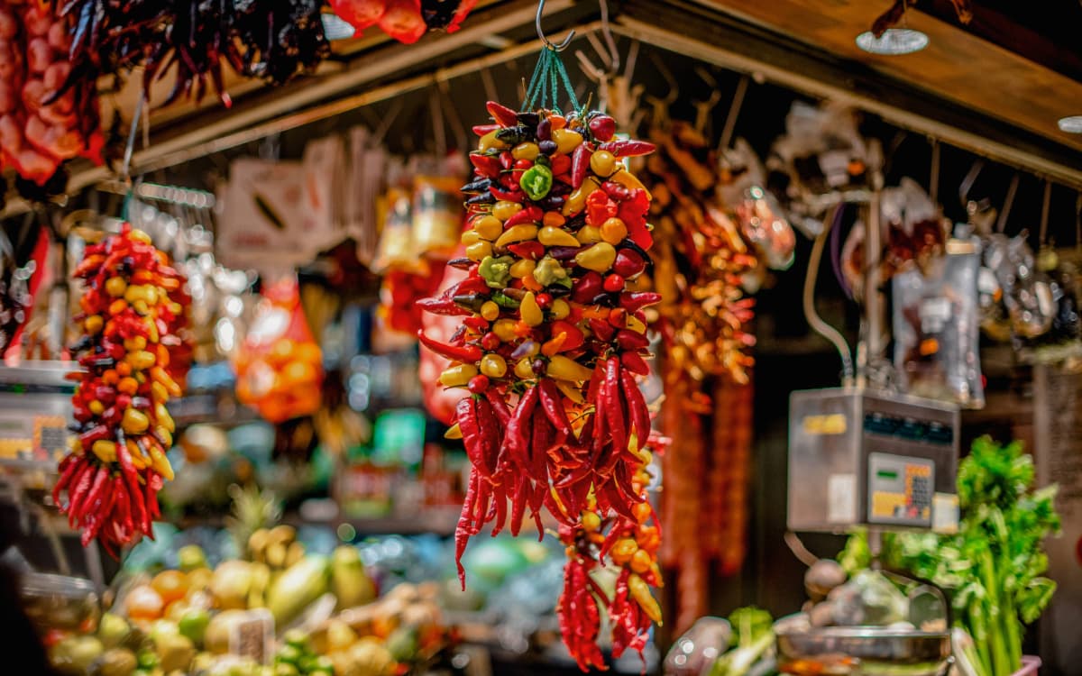 Galicia market, Spain