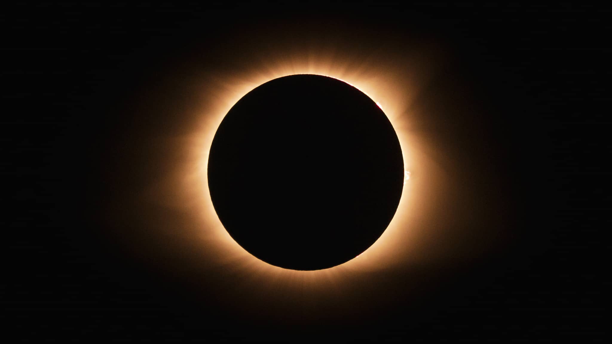 Total solar eclipse