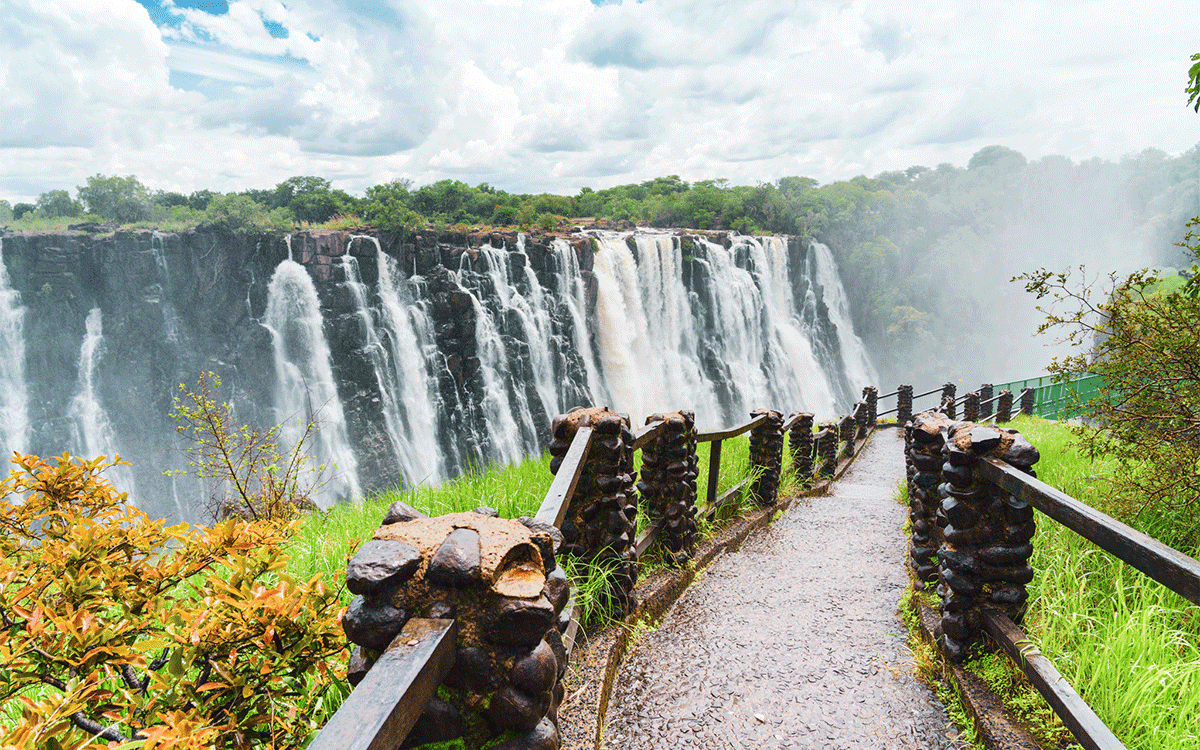 Victoria Falls walkway, Zimbabwe