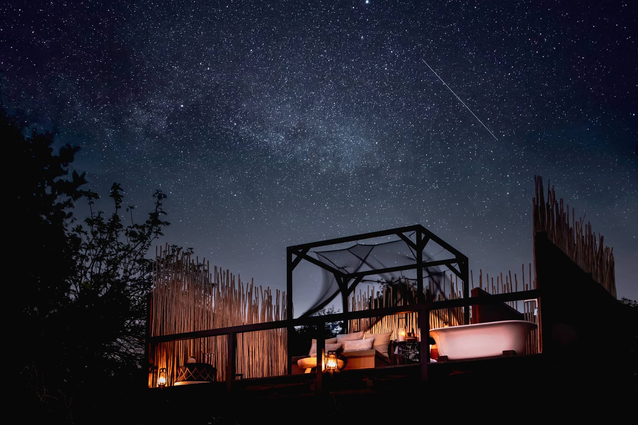 Treasures of Zambia gallery Zambia Lower Zambezi Star Bed Chiawa Safaris