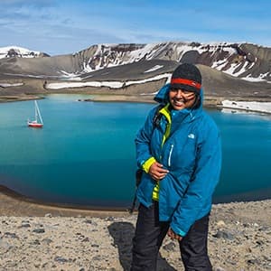 antarctica deception island author sivani babu