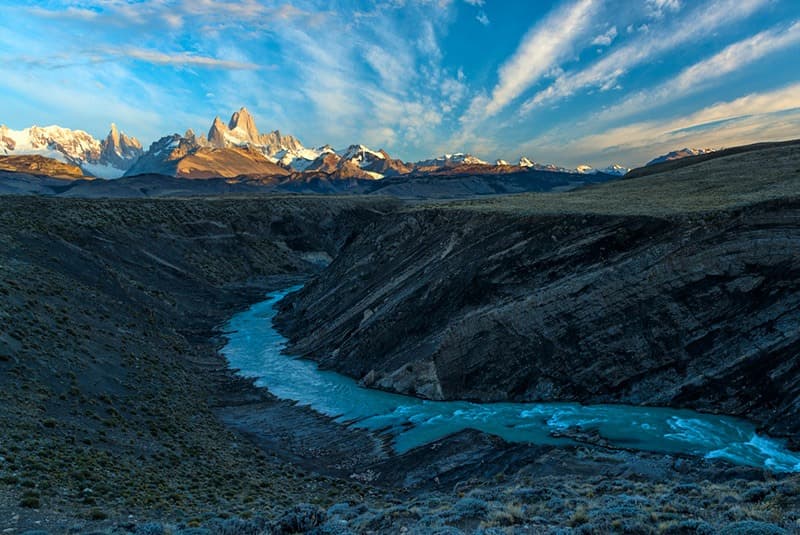 argentina huemul glacier hike mount chalten rio de las vueltas