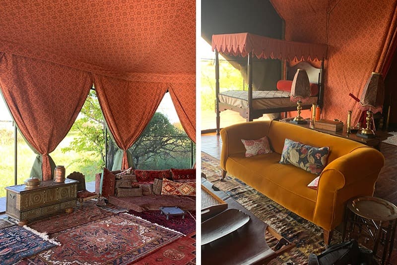 botswana jacks camp interior design