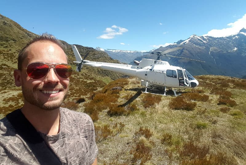 jesse knight meet geoex travel experts helicopter hiking new zealand