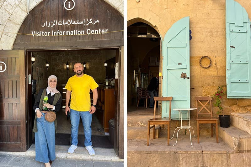 jordan salt visitor center guides narrow streets