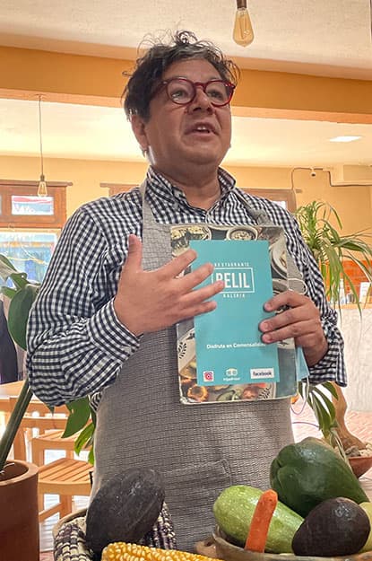 mexico chiapas san cristobal belil restaurant owner