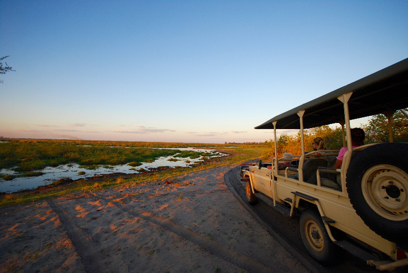On safari in Botswana with GeoEx.