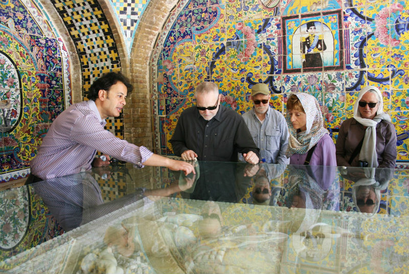 GeoEx travelers on Treasures of Persia group trip