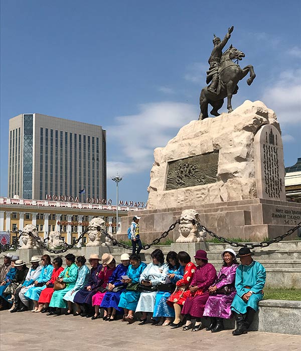 Statue of Genghis Khan, Ulaanbaatar, Mongolia