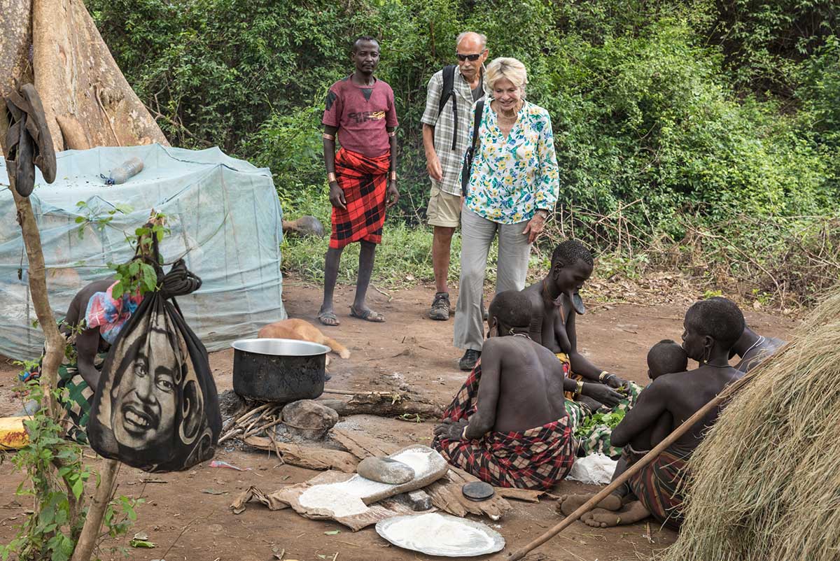 Meeting the Mursi tribe, Omo Valley